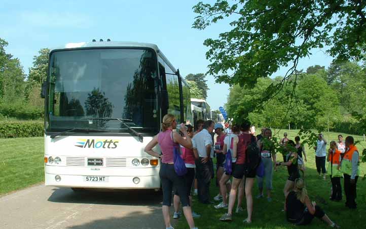 Motts Travel Volvo B9M Van Hool 5723MT